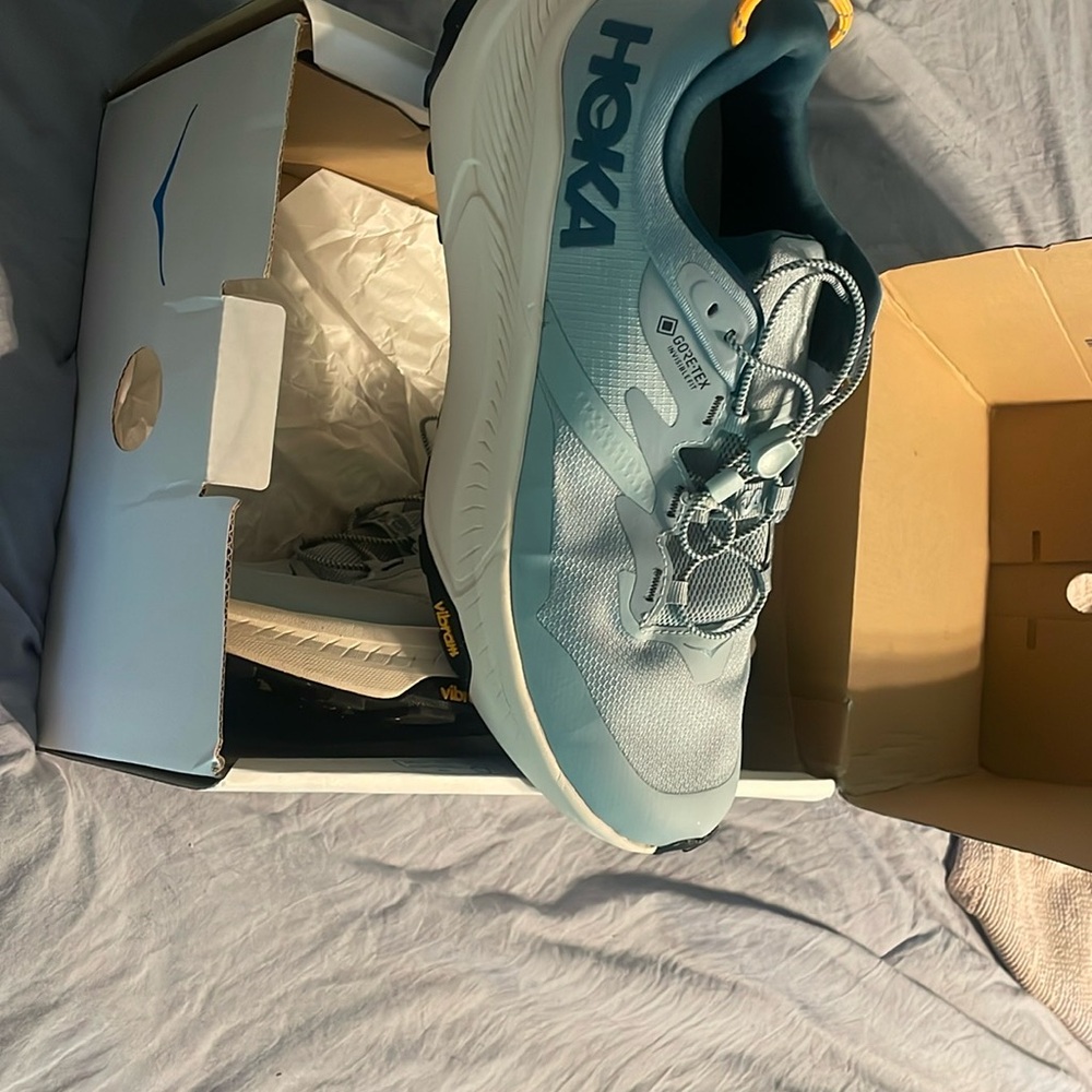 Hoka One One Teal Athletic Shoes